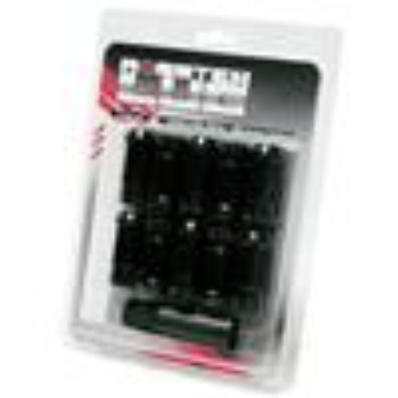 Picture of Wheel Mate Monster Locking Lug Nut Set of 4 - Black 14x1-50