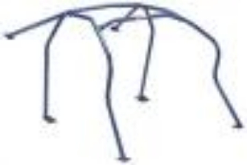 Picture of Cusco Roll Cage 7pt Dash Esc-Roof style cromoly 5 Pass CT9A Evo8-9 no sunroof S-O - No Cancel