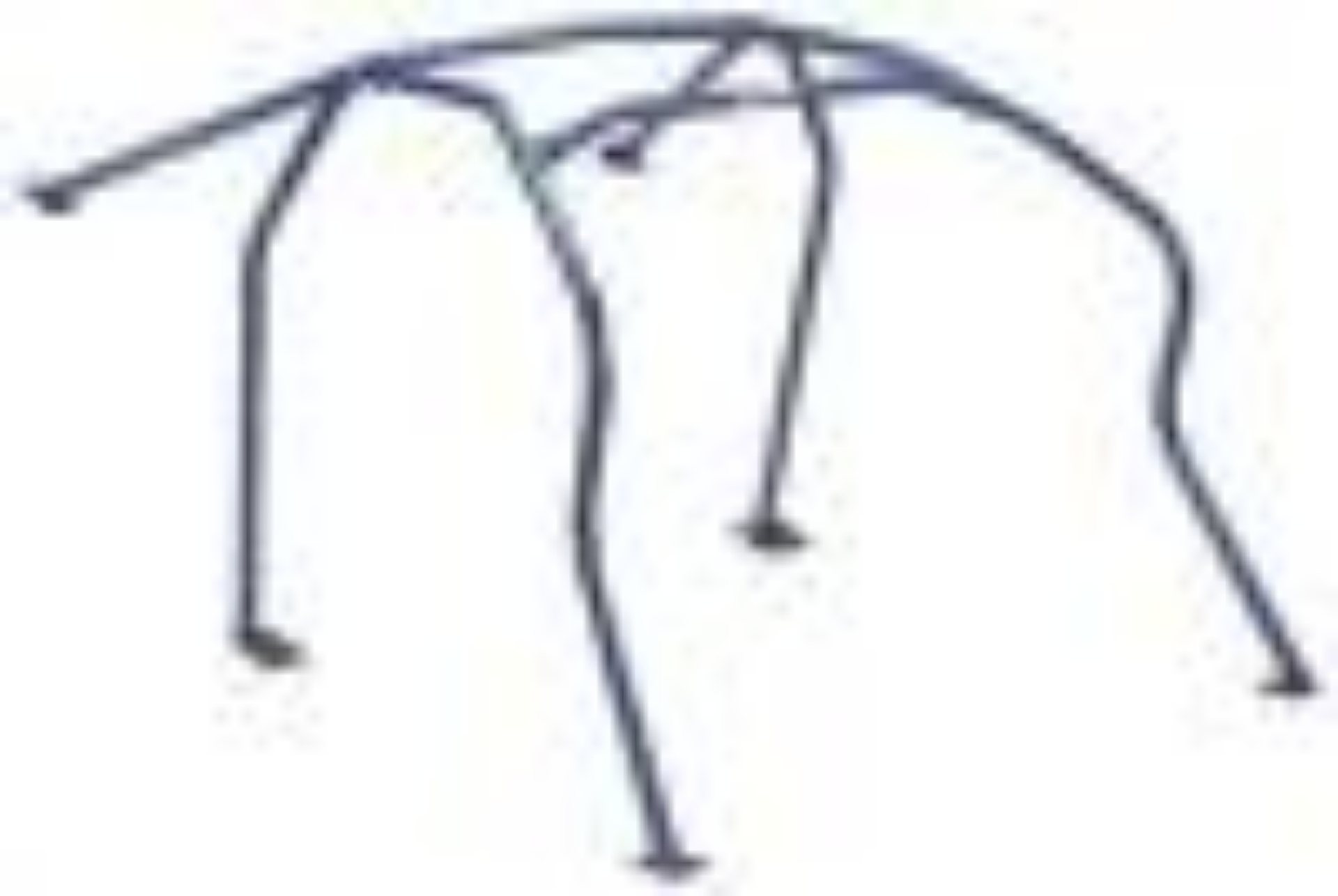 Picture of Cusco Chrmly 7P Through Dash Roll Cage Honda Civic EK9-4 Excl sunroof models S-O - No Cancel