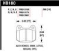 Picture of Hawk 03-06 Evo - 04-09 STi - 03-07 350z Track Blue 9012 Race Rear Pads