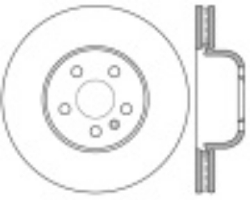 Picture of StopTech Slotted & Drilled Sport Brake Rotor