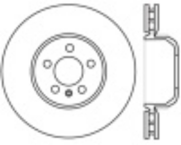 Picture of StopTech Slotted & Drilled Sport Brake Rotor