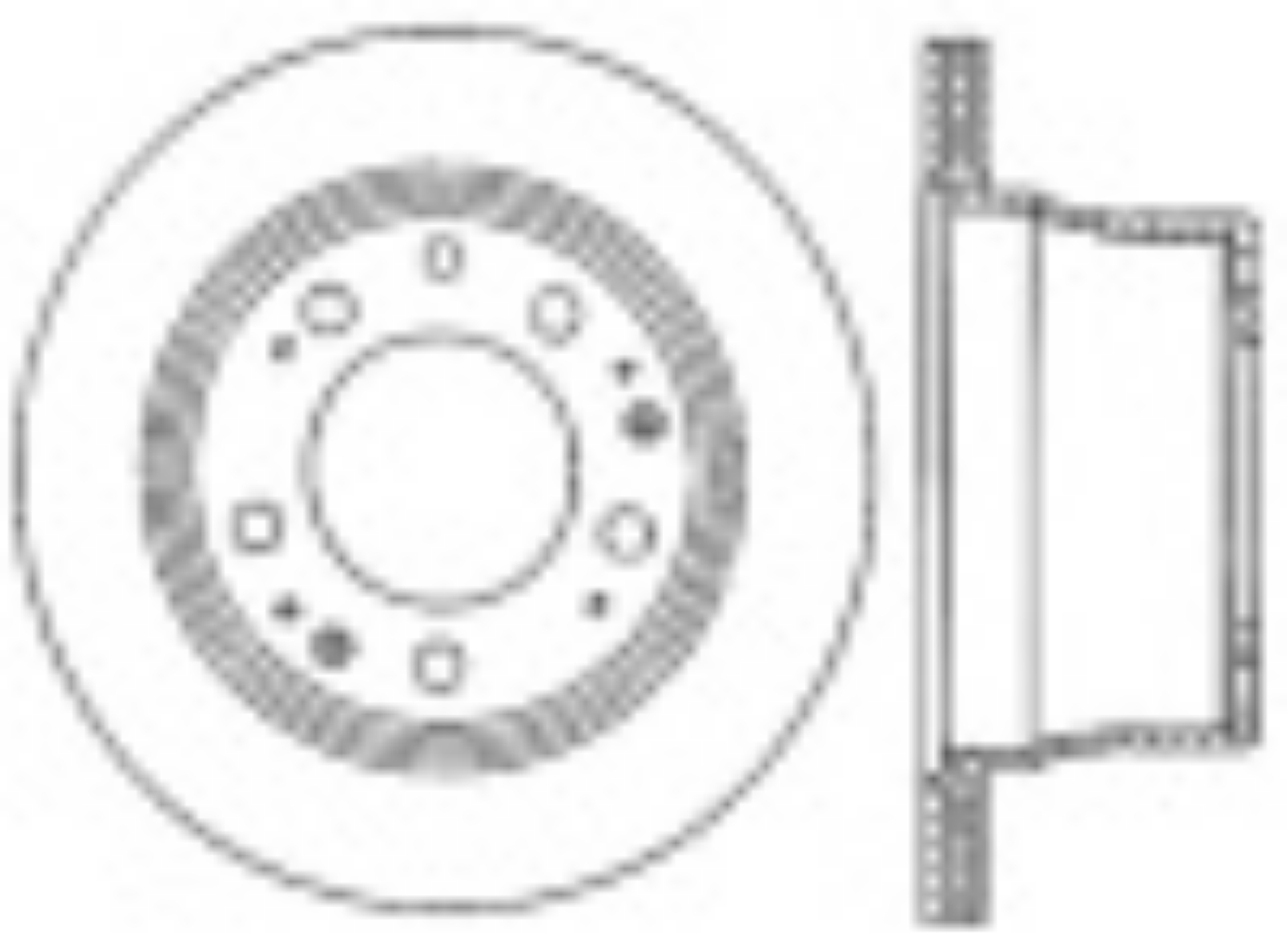Picture of StopTech Slotted & Drilled Sport Brake Rotor