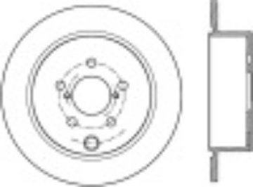 Picture of StopTech Slotted & Drilled Sport Brake Rotor