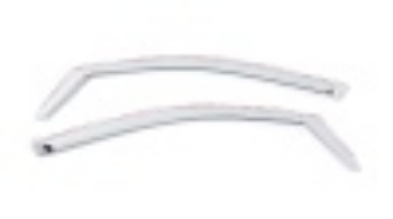 Picture of Putco 2020 Chevy Silv-Sierra HD 2500-3500 Crew-Dbl Cab Front Only Element Chrome Window Visors