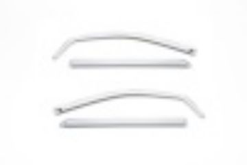 Picture of Putco 14-18 Chevy Silverado LD - 4 Door - Double Cab Element Chrome Window Visors