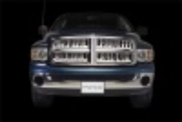 Picture of Putco 03-06 GMC Sierra LD-HD w- Logo CutOut Flaming Inferno Stainless Steel Grille