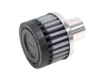 Picture of K&N Steel Base Crankcase Vent Filter-Breather 1in Vent OD x 2in OD x 1-5in Height