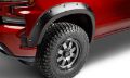 Picture of Bushwacker 19-21 Chevrolet Silverado 1500 Pocket Style Flares Font 2pc - Black