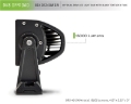 Picture of DV8 Offroad BRS Pro Series 40in Light Bar 198W Flood/Spot 3W LED - Black