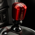 Picture of Raceseng Ashiko Shift Knob (Gate 3 Engraving) M10x1.5mm Adapter - Red Translucent