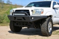 Picture of DV8 Offroad 05-15 Toyota Tacoma Front Bumper Winch Ready - Black Powdercoat