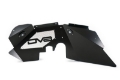Picture of DV8 Offroad 07-18 Jeep Wrangler JK Front Aluminum Inner Fender w- Rock Lights - Black