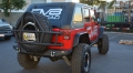Picture of DV8 Offroad 07-18 Jeep Wrangler JK Steel Full Length Rear Bumper