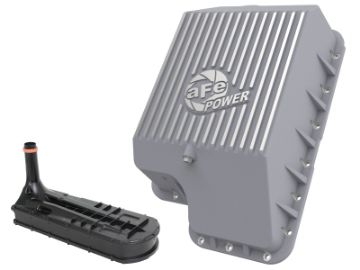 Picture of aFe Transmission Pan Raw; Ford Diesel Trucks 03-10 V8-6-0-6-4L td