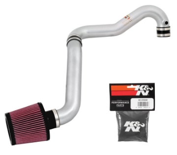 Picture of K&N Performance Intake Kit TYPHOON; HONDA CIVIC, L4-1.7L (CCA), 01-04; SILVER