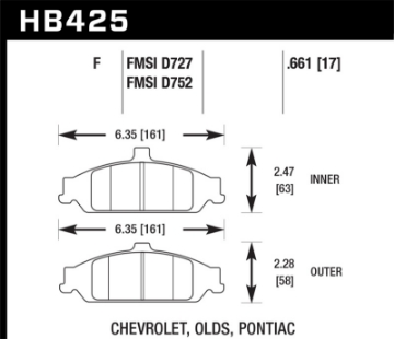 Picture of Hawk HPS Street Brake Pads