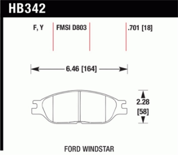 Picture of Hawk HPS Street Brake Pads