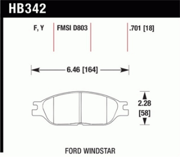 Picture of Hawk HPS Street Brake Pads