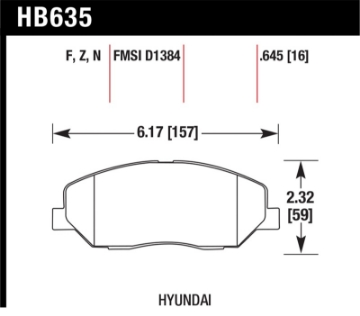 Picture of Hawk HPS Street Brake Pads