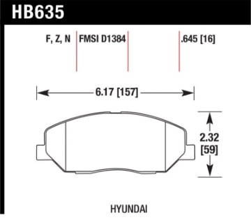 Picture of Hawk HPS Street Brake Pads