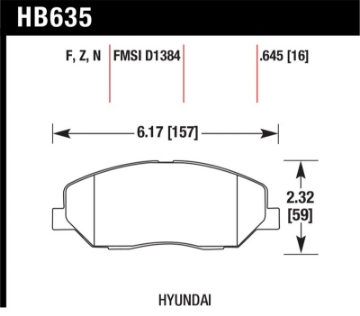 Picture of Hawk HPS Street Brake Pads