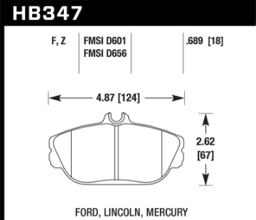 Picture of Hawk Performance Ceramic Street Brake Pads