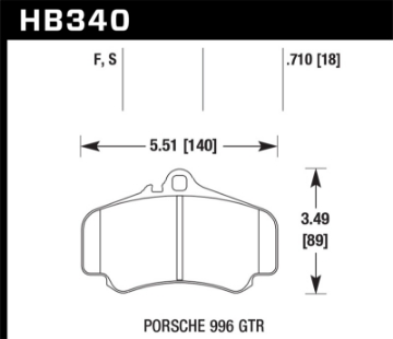 Picture of Hawk HPS Street Brake Pads