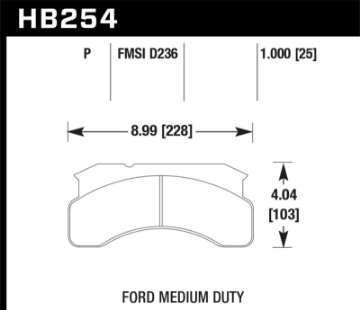 Picture of Hawk Super Duty Street Brake Pads