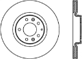 Picture of StopTech 06-07 Mazda6 Slotted & Drilled Left Front Rotor