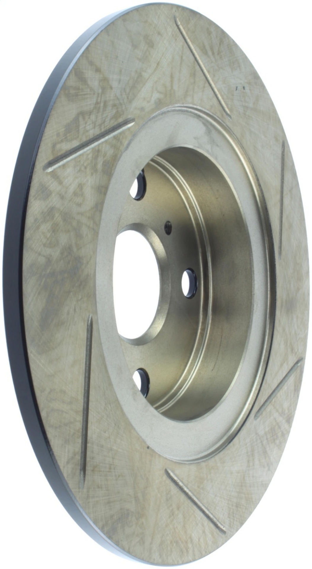 Picture of StopTech Power Slot 87-89 Toyota MR2/MR2 Turbo/MR2 Spyder (Exc. Turbo) Rear Right Slotted Rotor