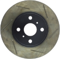 Picture of StopTech Power Slot 87-89 Toyota MR2/MR2 Turbo/MR2 Spyder (Exc. Turbo) Rear Left Slotted Rotor
