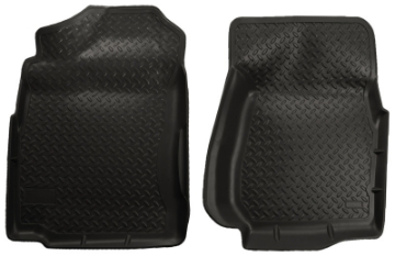 Picture of Husky Liners 99-06 Chevrolet Silverado/GMC Sierra (Base/HD) Classic Style Black Floor Liners