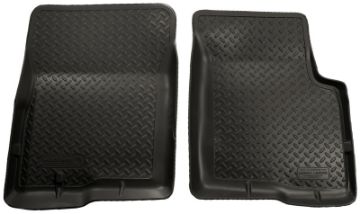Picture of Husky Liners 04-08 Ford F-150 Reg-Super-Super Crew-Lincoln Mark LT Classic Style Black Floor Liner