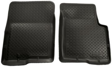 Picture of Husky Liners 04-08 Ford F-150 Reg-Super-Super Crew-Lincoln Mark LT Classic Style Black Floor Liner