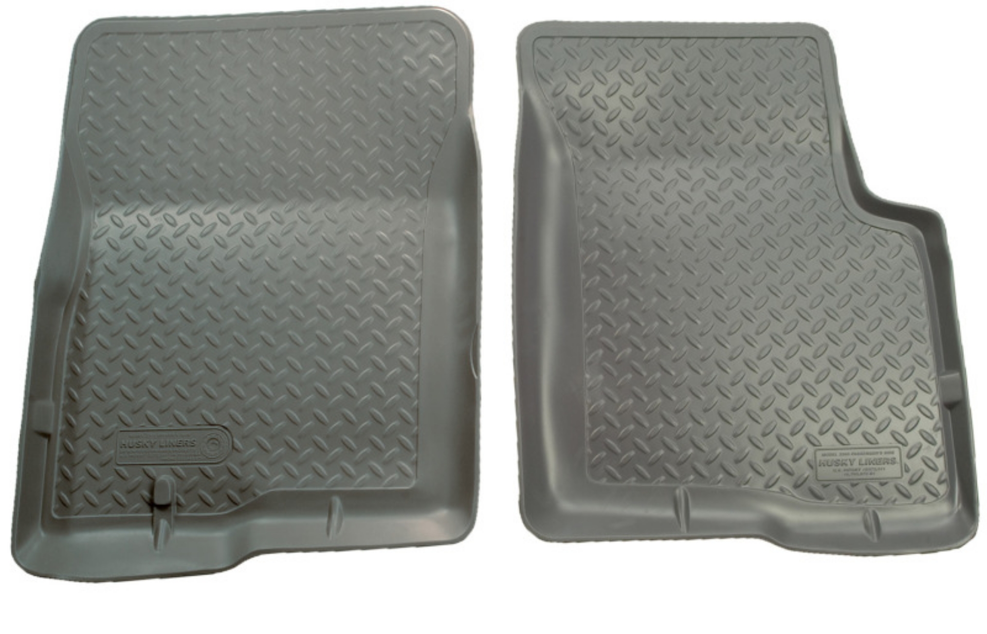 Picture of Husky Liners 95 1-2-04 Toyota Tacoma Classic Style Gray Floor Liners