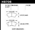 Picture of Hawk 11-12 Chevy Cruze Eco/LS/1LT/2LT/LTZ / 12 Sonic LS/LT/LTZ DTC-30 Front Race Brake Pads