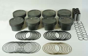 Picture of Mahle MS Piston Set GM LS 347ci 3-905in Bore 3-622stk 6-125in Rod -927 Pin -16cc 8-9 CR Set of 8