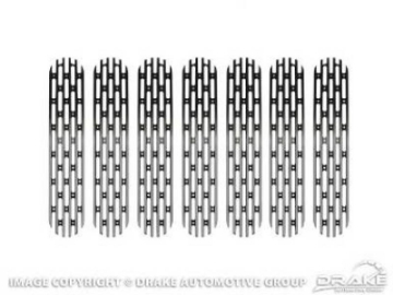 Picture of DV8 Offroad 1997-06 Jeep TJ Black Grille Inserts