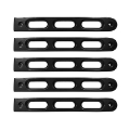 Picture of DV8 Offroad 2007-2018 Jeep JK Black Slot Style Door Handle Inserts - Set Of 5