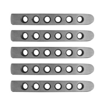 Picture of DV8 Offroad 2007-2018 Jeep JK Aluminum Stick On Door Handle Inserts - Set Of 5