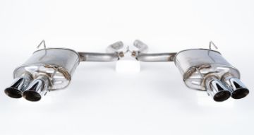 Picture of Roush 2015-2017 Ford Mustang 5-0L V8 Quad Tip Active-Ready Exhaust Kit Requires 421926