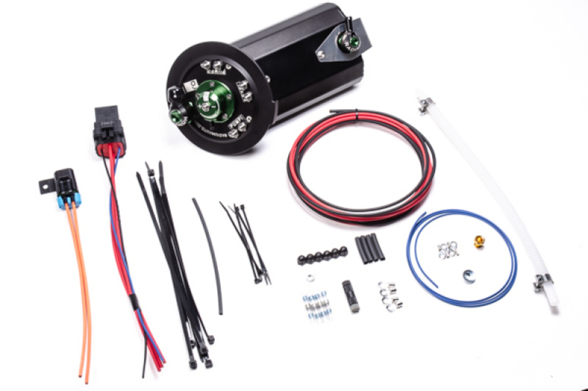 Picture of Radium Engineering BMW E9x Fuel Hanger Surge Tank for Walbro GSS342 / AEM 50-1200 E85 (Pump Not Inc)