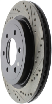 Picture of StopTech Slotted & Drilled Sport Brake Rotor - Rear Left