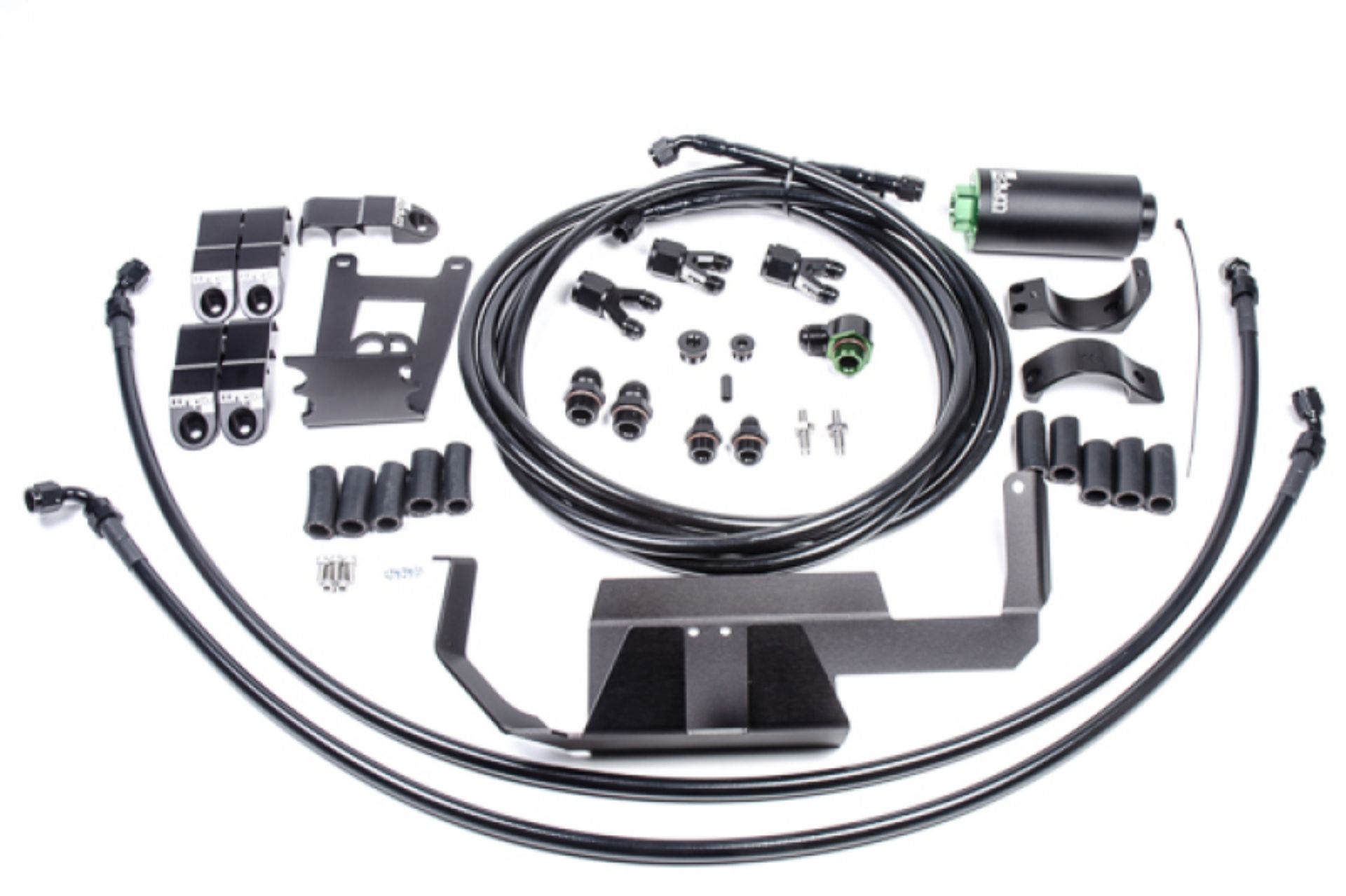 Picture of Radium Engineering R35 Nissan GT-R Fuel Hanger Feed Kit - Microglass