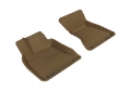 Picture of 3D MAXpider 2009-2017 Audi Q5-SQ5 Kagu 1st Row Floormat - Tan