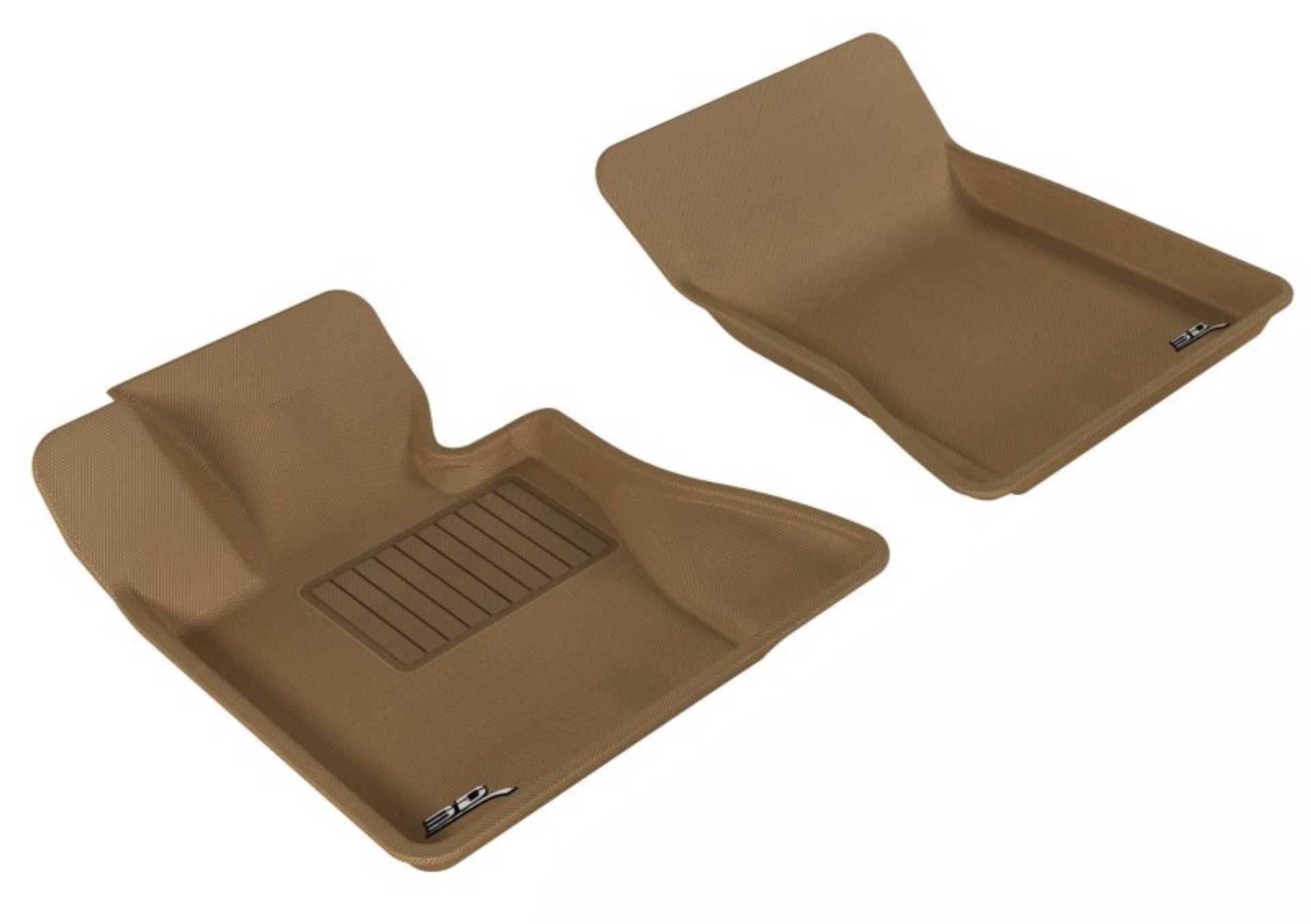 Picture of 3D MAXpider 2004-2010 BMW X3 E83 Kagu 1st Row Floormat - Tan