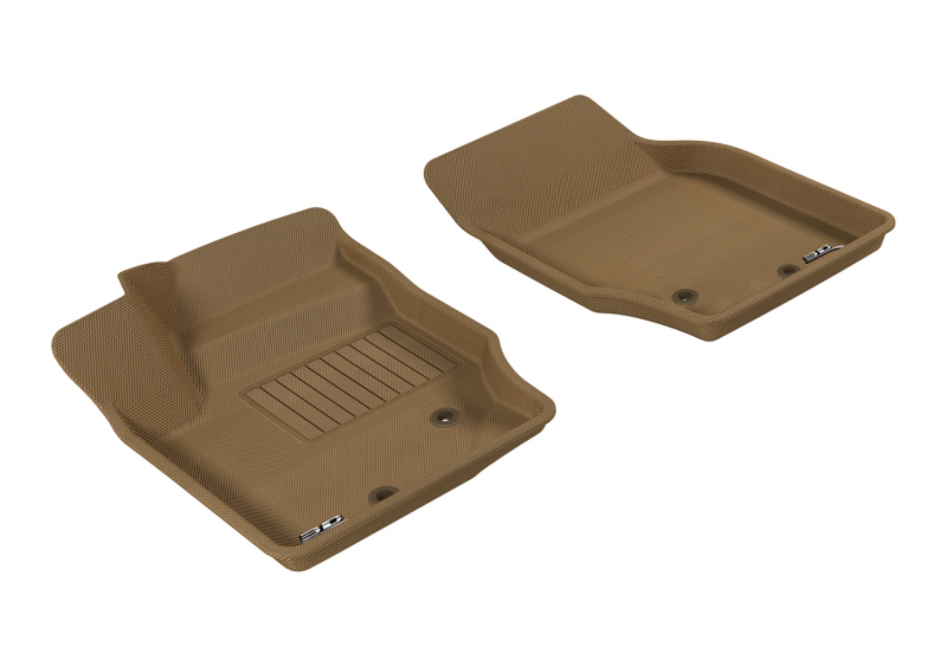 Picture of 3D MAXpider 2003-2014 Volvo XC90 Kagu 1st Row Floormat - Tan