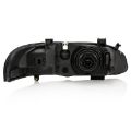 Picture of ANZO 2000-2002 Nissan Sentra Crystal Headlight Black Amber Reflector
