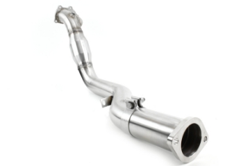 Picture of Perrin 02-14 Subaru WRX / 04-21 STI (EJ) 304SS 3in. Down Pipe w/Cat (Slip Fit Rear/Divorced WG)